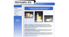 Desktop Screenshot of nutricepts.com